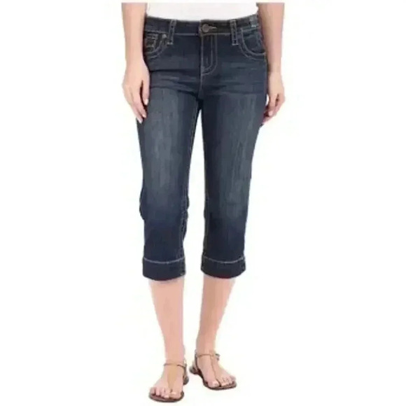NWT Kut from the Kloth Natalie Crop Jeans Women’s Size 4 - Picture 2 of 7